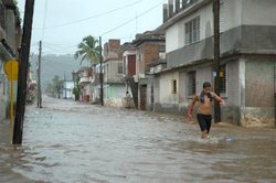 Heavy rains were reported over the past 24 hours in Cuban Province of Holguin